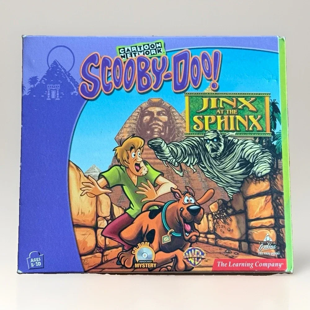 Scooby-Doo! Jinx at the‎ Sphinx PC CD-ROM Video Game Mystery Adventure